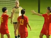 中国U17女足与阿森纳U17女足战成平局，方珍珠与安托万各入两球