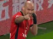 成都蓉城2-1战胜辽宁铁人，提前锁定冠军